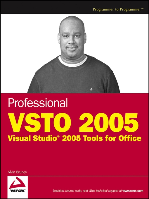 Title details for Professional VSTO 2005 by Alvin Bruney - Available